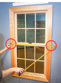How to measure window height